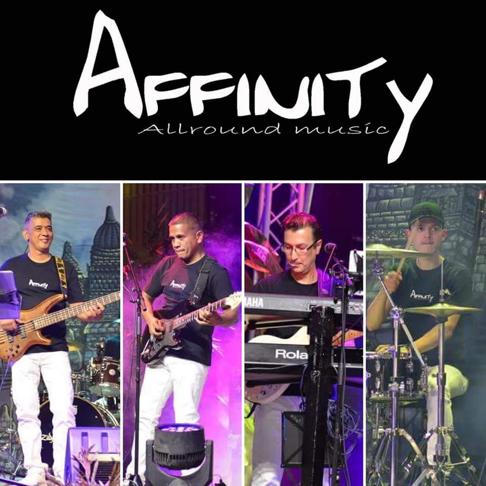 Affinity te boeken bij www.kwekel-evenementen.nl