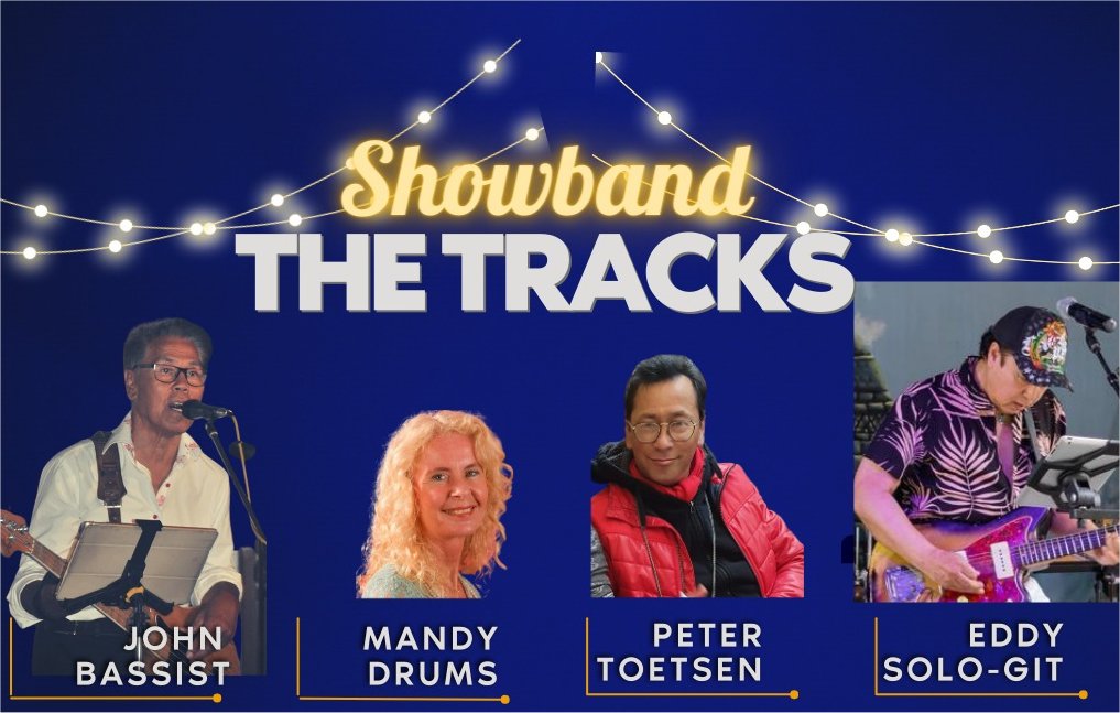 Showband The Tracks te boeken bij www.kwekel-evenementen.nl